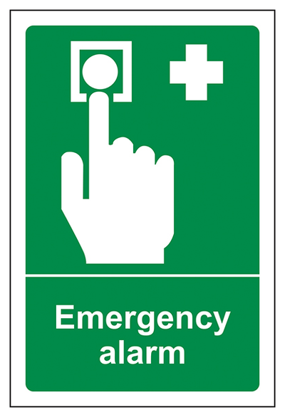 Emergency Alarm Portrait