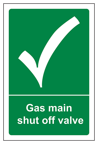 Gas Shut Off Valve Portrait