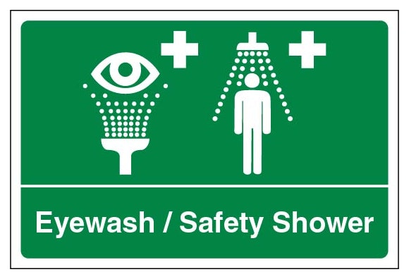 Eyewash Safety Shower Large Landscape