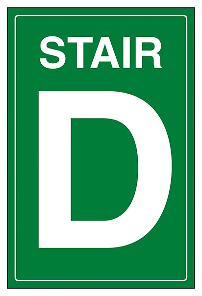 Stair D Green