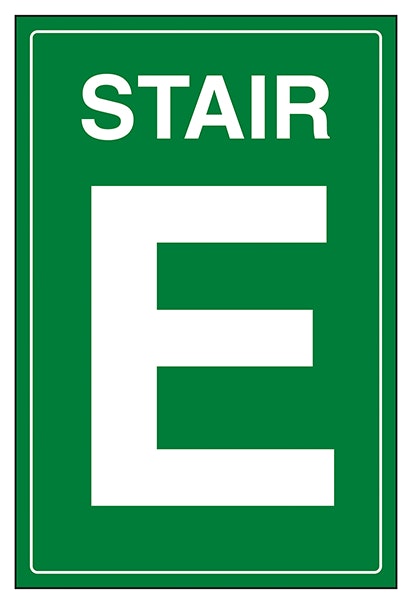 Stair E Green