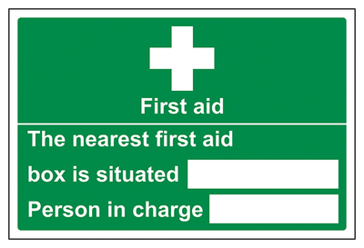 The Nearest First Aid Box Is Situated Landscape