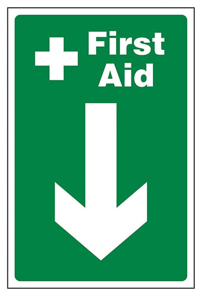 First Aid Arrow Down
