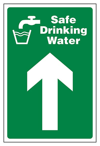 Safe Drinking Water Arrow Up