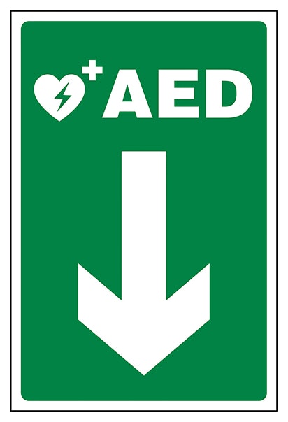 Aed Arrow Down