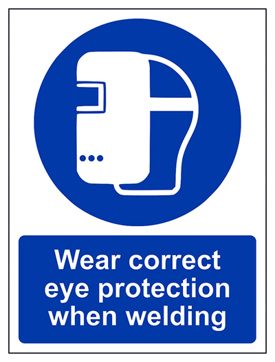 Wear Correct Eye Protection Portrait