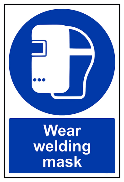 Wear Welding Mask Portrait