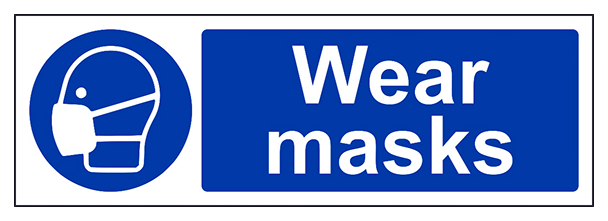 Wear Masks Landscape