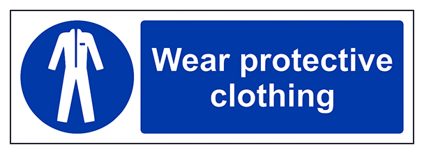Wear Protective Clothing Landscape