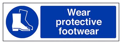 Wear Protective Footwear Landscape