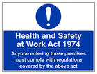Health and Safety At Work Act