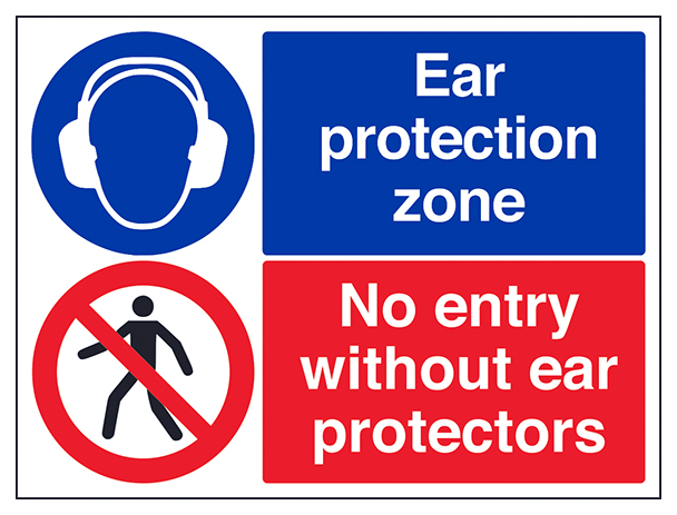 Ear Protectors No Entry