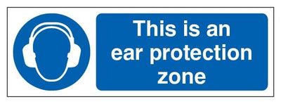 This Is An Ear Protection Zone Landscape