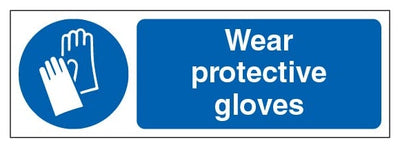 Wear Protective Gloves Landscape