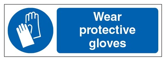 Wear Protective Gloves Landscape