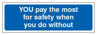 You Pay The Most For Safety When You Do Without Landscape