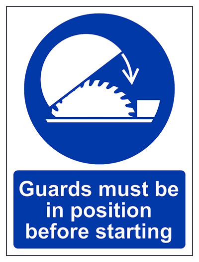 Guards Must Be In Position Portrait