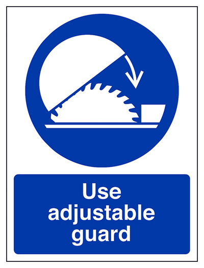 Use Adjustable Guard Portrait