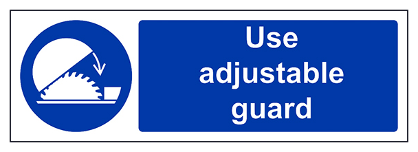 Use Adjustable Guard Landscape