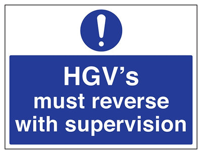 Hgv S Must Reverse With Supervision