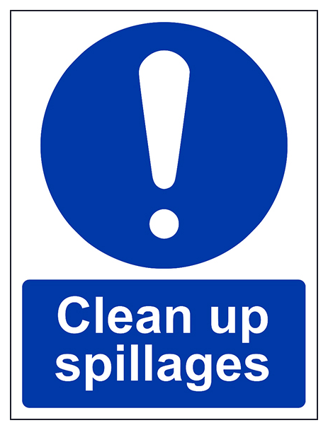 Clean Up Spillages