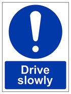 Drive Slowly - Portrait