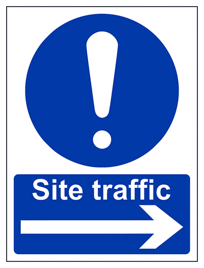 Site Traffic Arrow Right Portrait