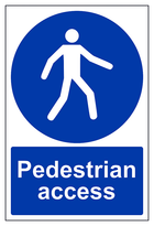 Pedestrian Access - Portrait