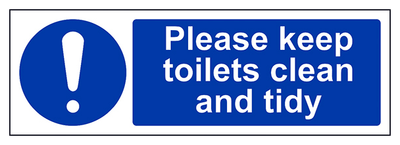 Please Keep These Toilets Clean And Tidy
