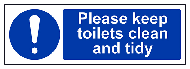 Please Keep These Toilets Clean And Tidy