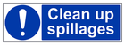 Clean Up Spillages - Landscape