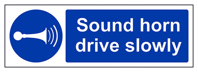 Sound Your Horn Drive Slowly Landscape