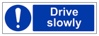 Drive Slowly - Landscape