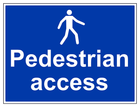 Pedestrian Access - Large Landscape