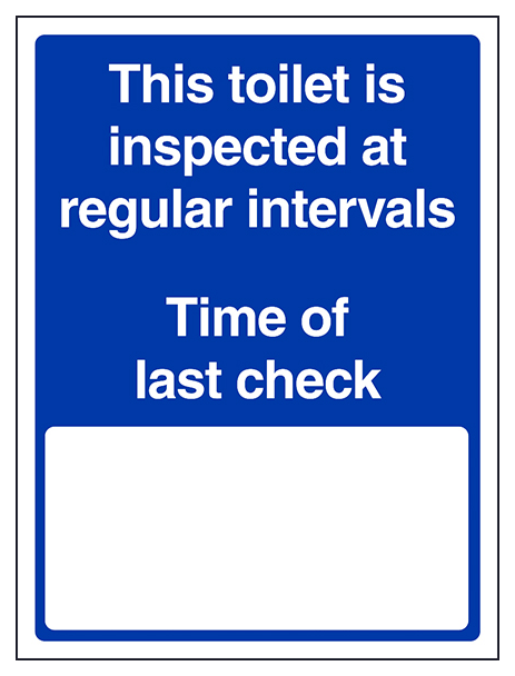 This Toilet Is Inspected