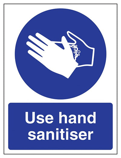 Use Hand Sanitiser Portrait