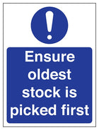 Ensure Oldest Stock Is Picked First