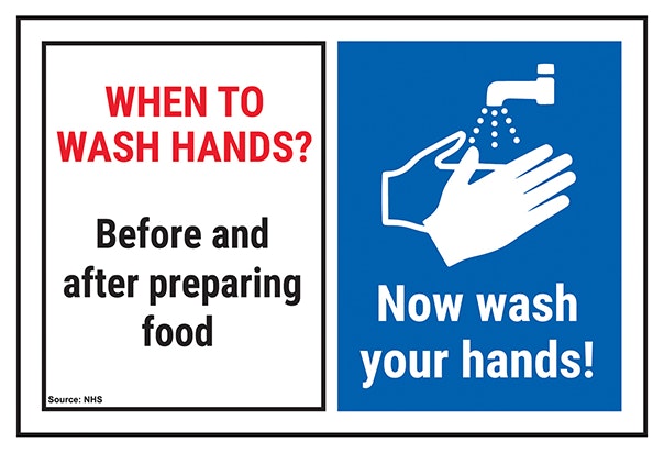 When To Wash Hands Be Preparing Now Wash Hands