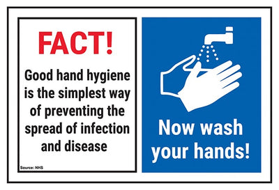 Fact Good Hand Hygiene Is Now Wash Your Hands