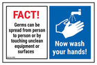 FACT! Germs Can Be Spread From...Now Wash Your Hands!