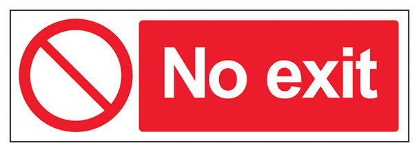 No Exit Landscape