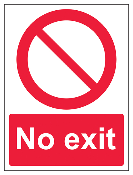 No Exit Portrait
