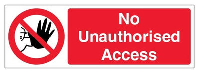 No Unauthorised Access Landscape
