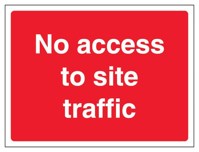 No Access To Site Traffic Landscape