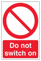 Do Not Switch On - Portrait