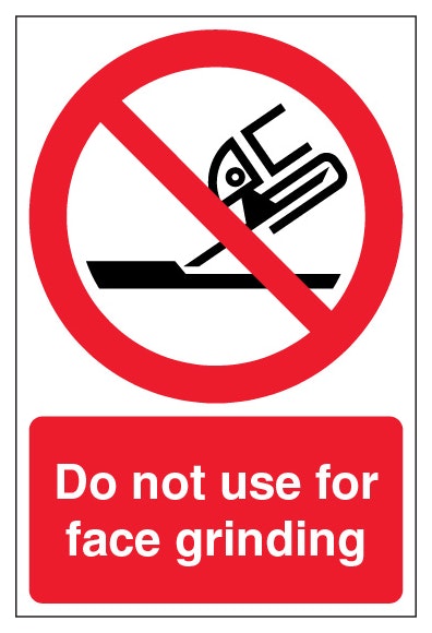 Do Not Use For Face Grinding Portrait