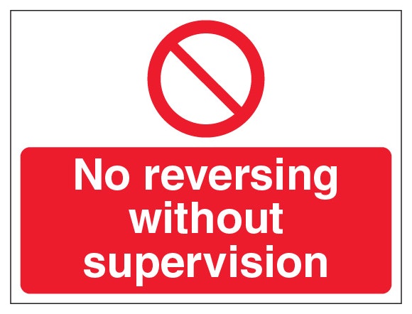 No Reversing Without Supervision