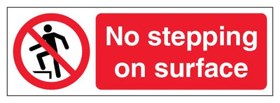 No Stepping On Surface Slim Landscape