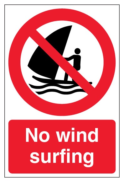 No Wind Surfing Portrait