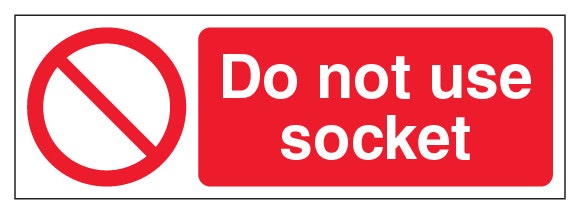 Do Not Use Socket Slim Landscape